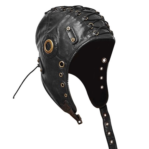 Steampunk earflap hat - steampunk,