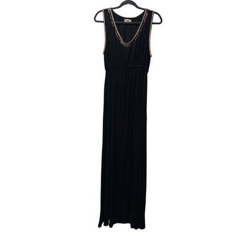 Skemo maxi dress - dress, black