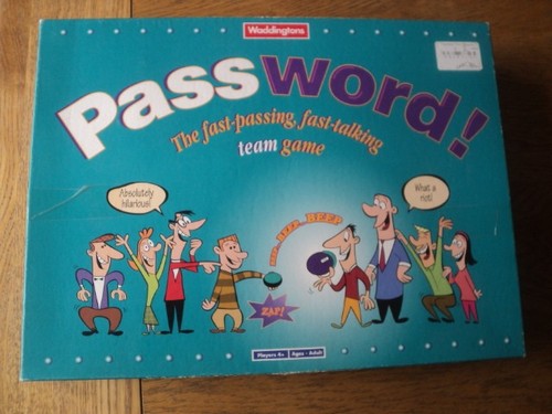 Waddingtons password board - waddingtons,