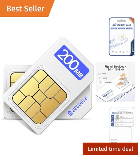 Prepaid lte sim card - 4g,