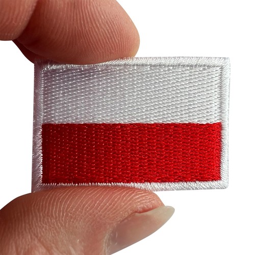Mini poland flag patch - poland, iron