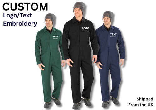 Custom embroidered coveralls - custom,