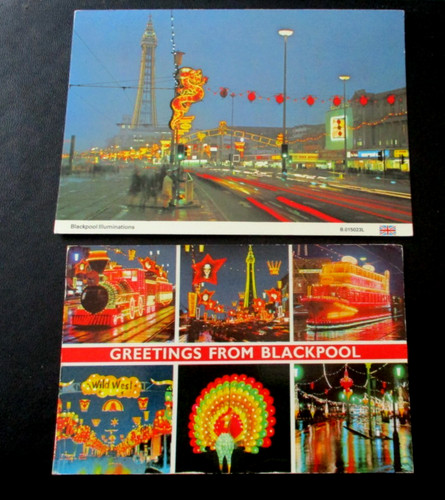 Vintage cards blackpool - 2,