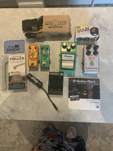 Guitar pedals etc bundle - guitar,