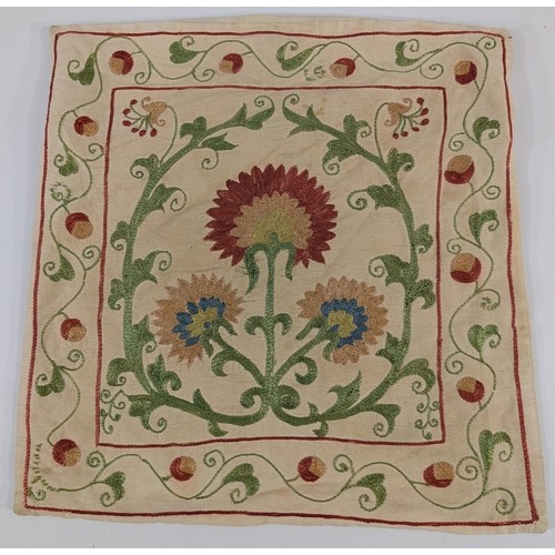 Vintage uzbek suzani floral - vintage,