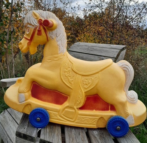 Rare vintage ride horse - rare, ride-on