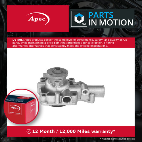 Water pump fits vauxhall - fits, arena
