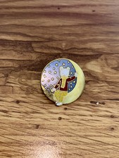 Rupert bear hand enamelled - bear,