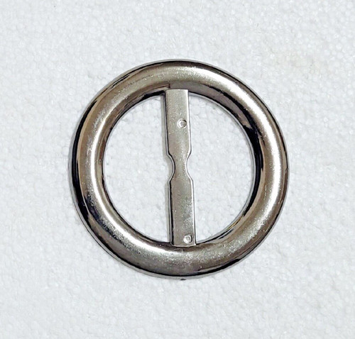Old silver slider 40mm belt - old,