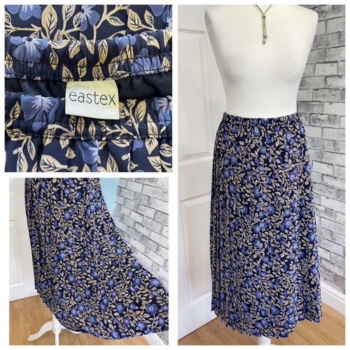 Vintage eastex pleated skirt - pleated,