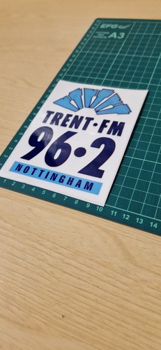 Trent radio 1980s - radio, sticker