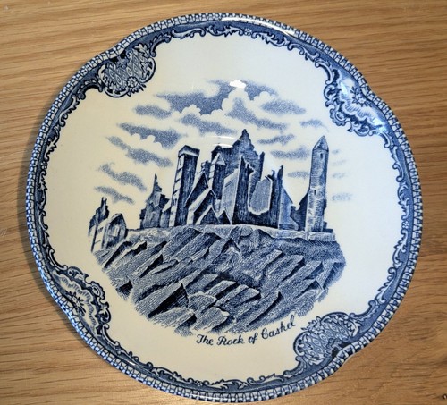 Vintage old britain castles - old,