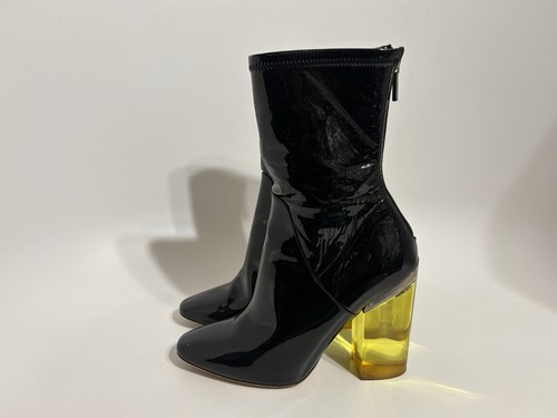 Dior 2015 black latex boots - latex, 39