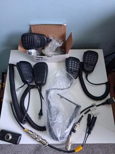 Yaesu microphones joblot - yaesu,