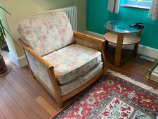 Large ercol armchair retro - armchair,