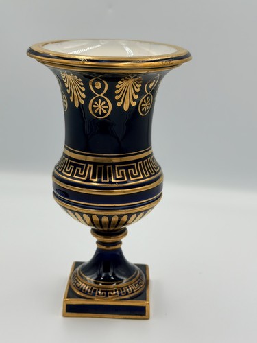 Vintage cobalt blue - cobalt, gold