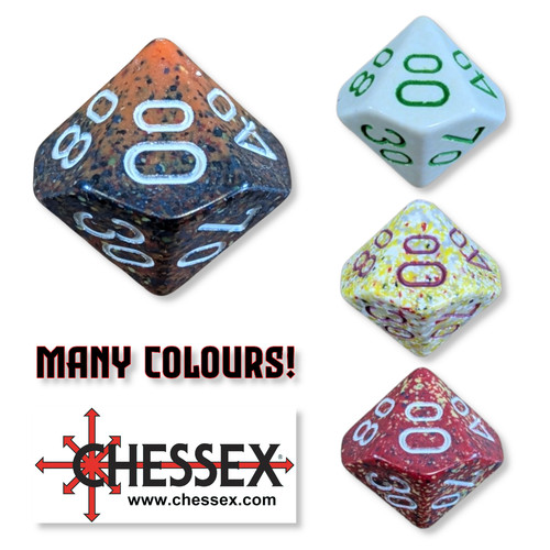 Chessex percentile dice - percentile,