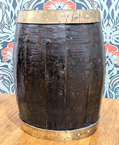19th century oak - century, brass