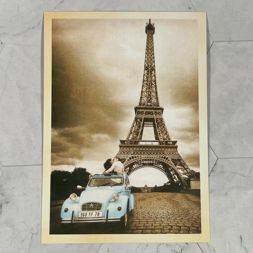 The eiffel tower citroën - eiffel, 2cv