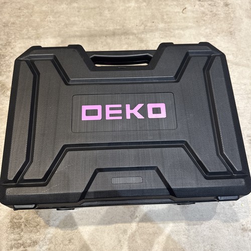 Pink tool kit box - drill, set