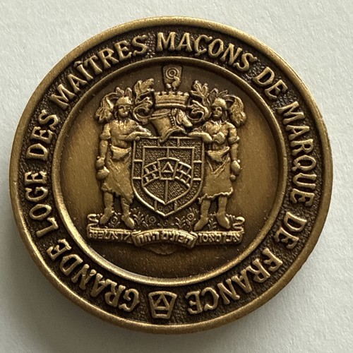 French masonic token loge - french,