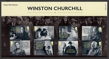 Royal mail stamps winston - gb,