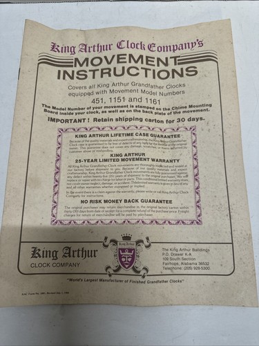 King arthur vintage - king,
