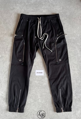 Rick owens black twill bauhaus - rick,