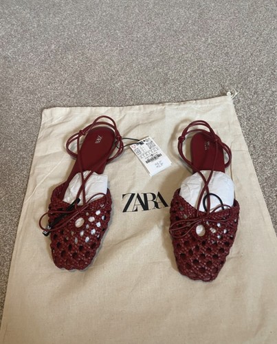 Zara cage sandals size uk6 - size,