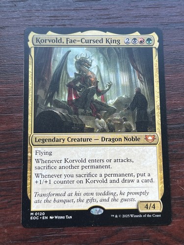 Korvold fae cursed king - 1x,