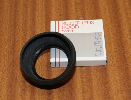 Orion 55mm rubber - lens, hood