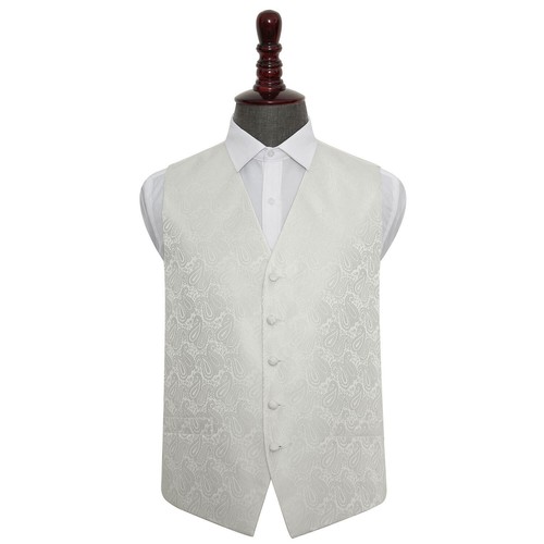 Ivory mens waistcoat - waistcoat, woven
