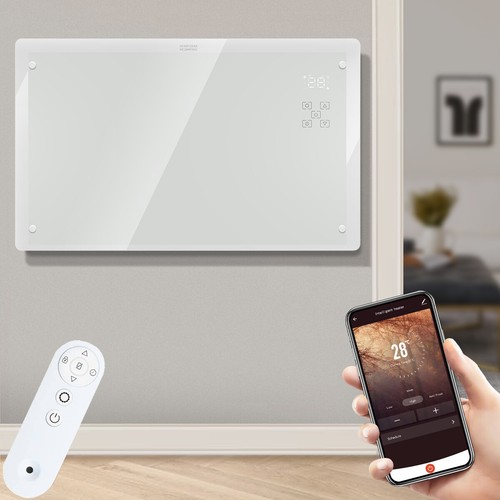 Electric glass panel - glass, heater