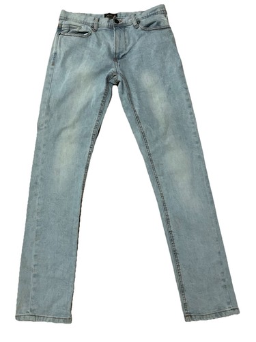 Mens light blue denim zara - light,
