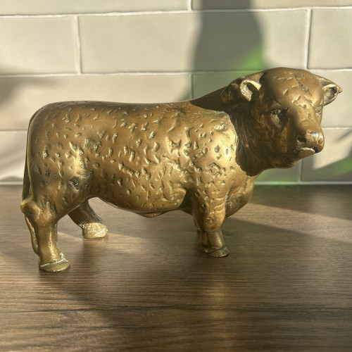 Antique decorative bull - antique,