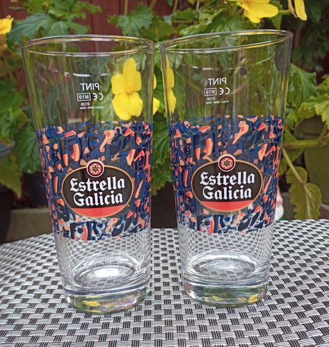Estrella galicia pint - 2, x