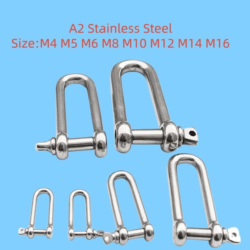 Long shackle dee shackles - shackle,