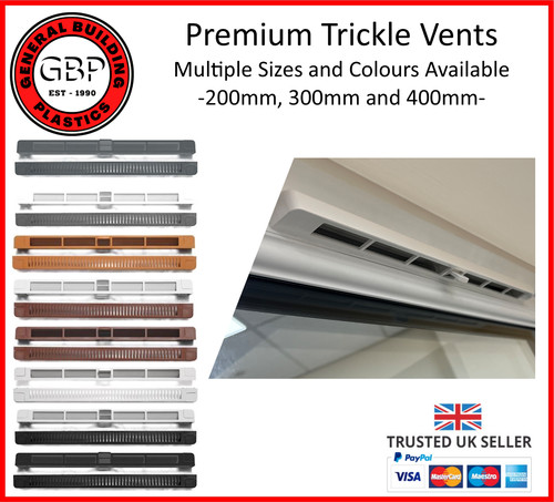 Premium trickle slot vent - trickle, for