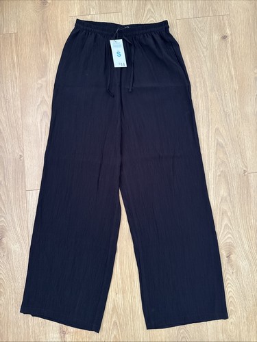 Primark black crinkled - crinkled, fabric
