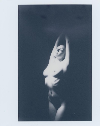 Original art nude polaroid - art,