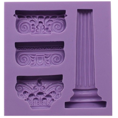 Ancient greek pillars fondant - greek,