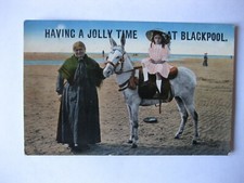 Old post card - old,