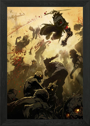 Ninja gaiden samurai framed - samurai,