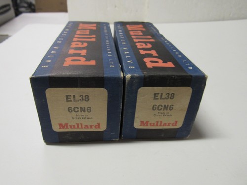 Mullard 6cn6 tubes - /,