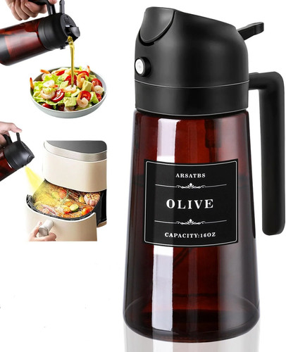 Glass oil dispenser - glass,