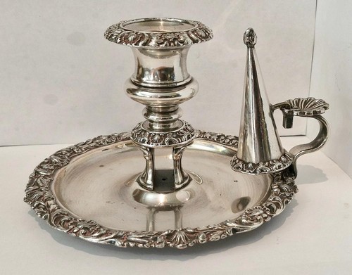 Vintage chamber candlestick - candlestick, &
