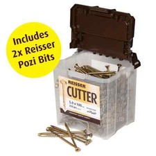 Reisser Countersink High Performance Non-Split Thread Wood Cutter Screws Tubs