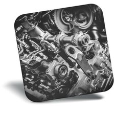 Awesome Fridge Magnet bw -