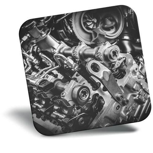 Awesome fridge magnet - bw,