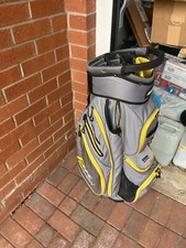 Powakaddy Dri Tech Golf Cart Bag with 14 Way Divider Raincover and Single Strap